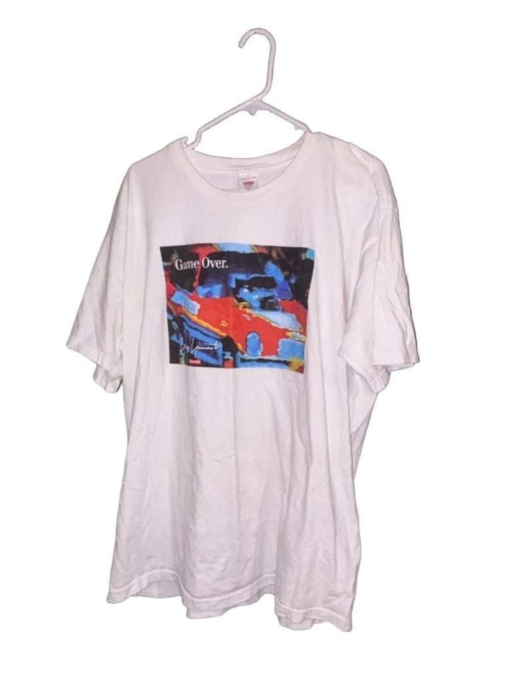 Supreme x Yohji Yamamoto Game Over Graphic T-Shirt